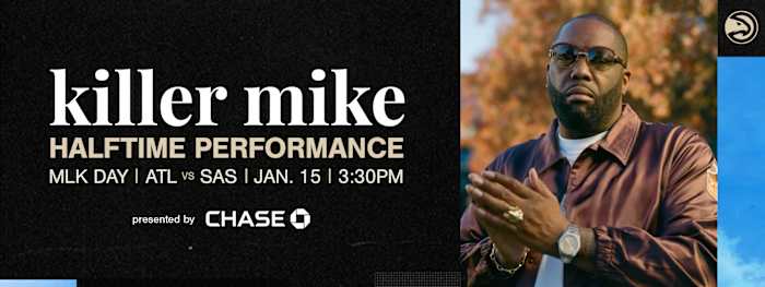 Killer Mike will be performing at Halftime on MLK day